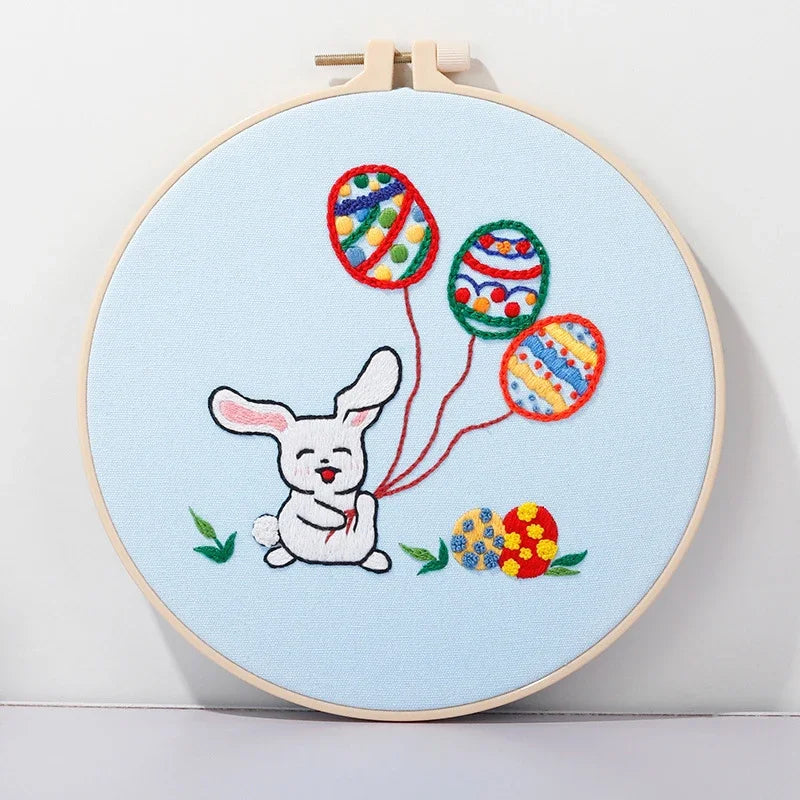 CraftHoop Easter Blooms Embroidery Kit