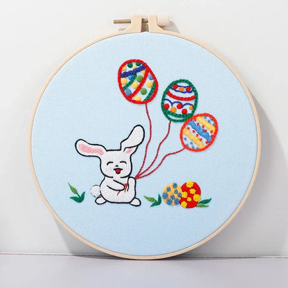 CraftHoop Easter Blooms Embroidery Kit