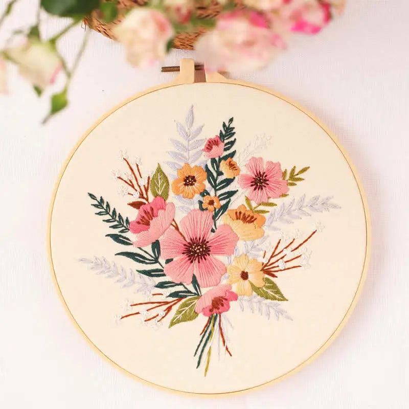 CraftHoop Blossom Collection Embroidery Kit