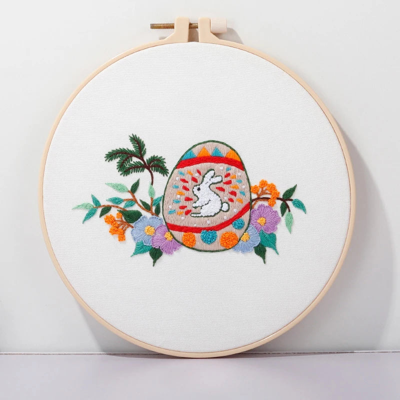 CraftHoop Easter Blooms Embroidery Kit