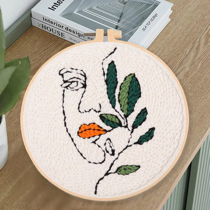 CraftHoop Botanical Muse Punch Needle Kit