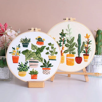 CraftHoop Plant Lover’s Embroidery Kit