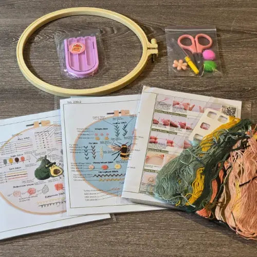 CraftHoop 3 Sets Beginner's Stitch Kit