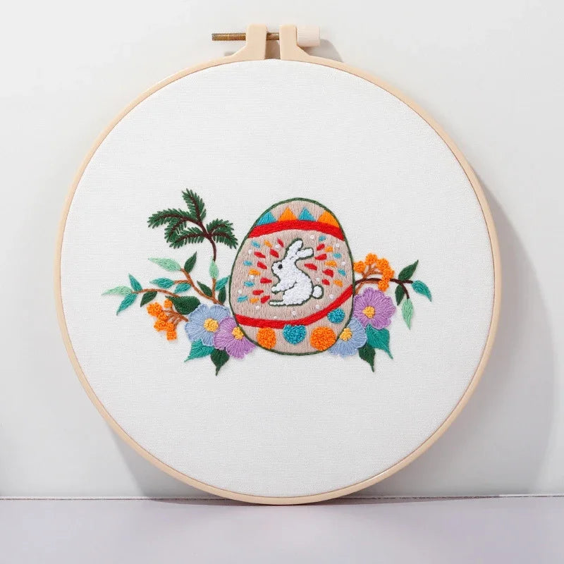 CraftHoop Easter Blooms Embroidery Kit