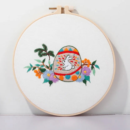 CraftHoop Easter Blooms Embroidery Kit