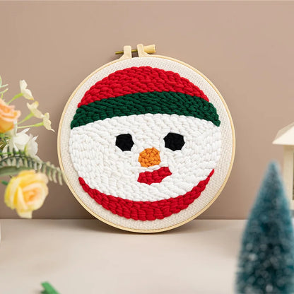 CraftHoop Christmas Cheer Punch Needle Kit