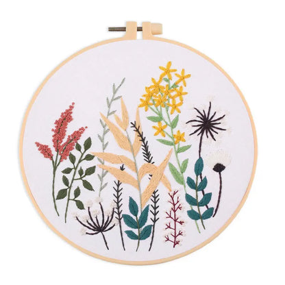 CraftHoop Wild Garden Embroidery Kit
