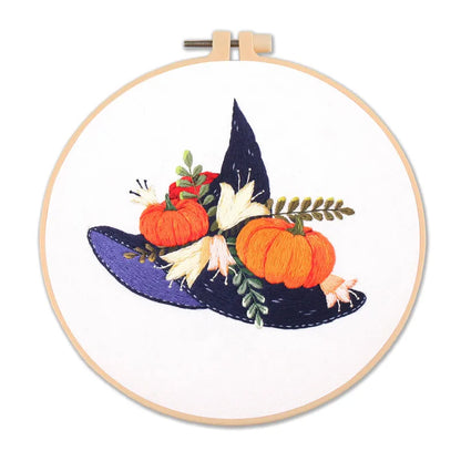 CraftHoop Halloween Spirit Embroidery Kit