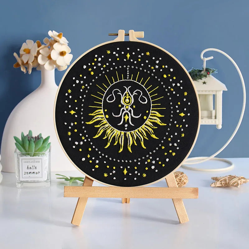 CraftHoop Tarot Symbols Embroidery Kit