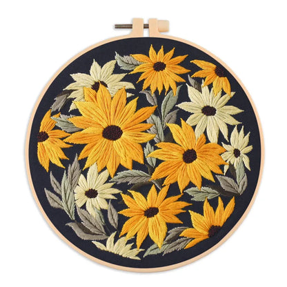 CraftHoop Botanical Glow Embroidery Kit